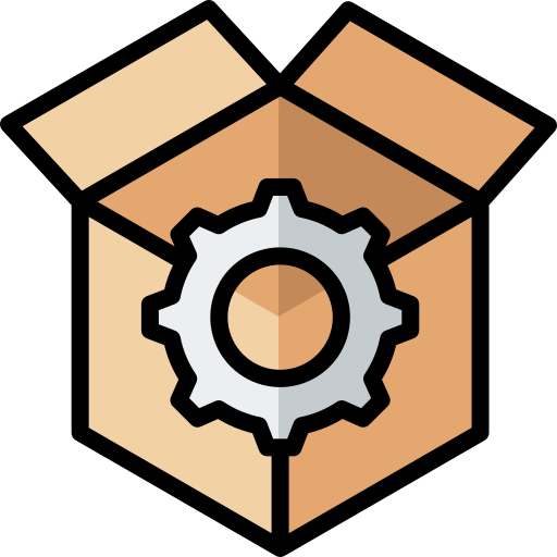 gestión de producto icono gratis