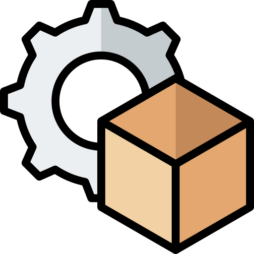 gestión de producto icono gratis