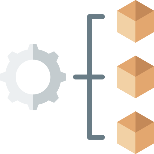 gestión de producto icono gratis