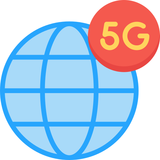 5g Icône gratuit 5g Icône gratuit