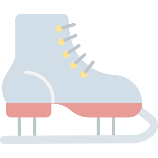 zapatos de patinaje sobre hielo icono gratis