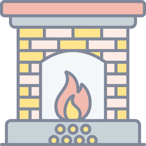 chimenea icono gratis