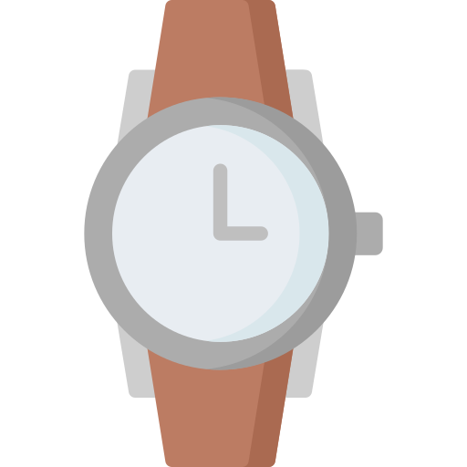 reloj de pulsera icono gratis