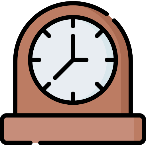 Reloj de mesa - Iconos gratis de muebles y hogar