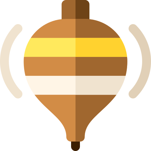 Spinning top - free icon