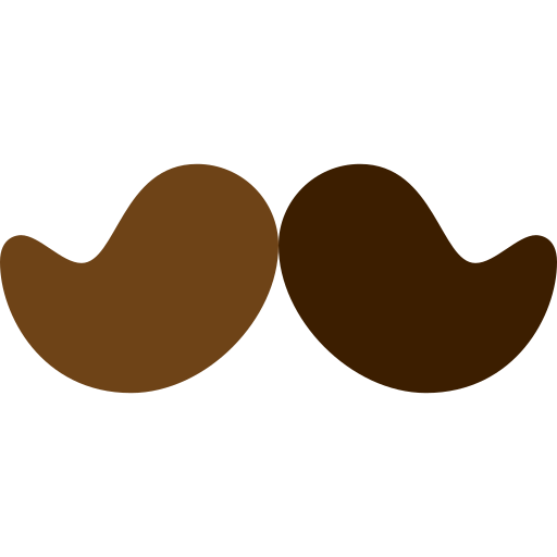 moustache Icône gratuit moustache Icône gratuit