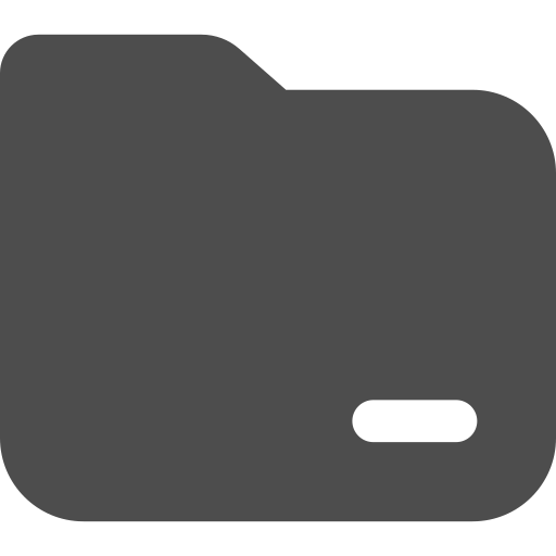 Folder Generic Glyph icon