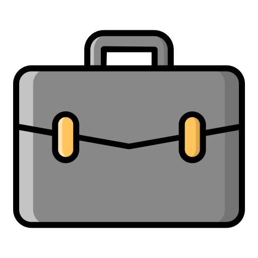 Briefcase Generic Outline Color icon