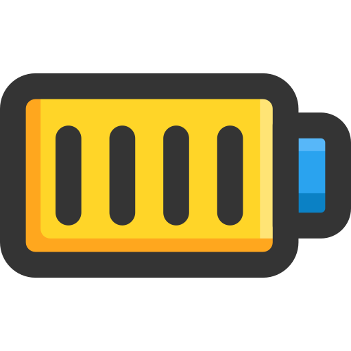 bateria llena icono gratis