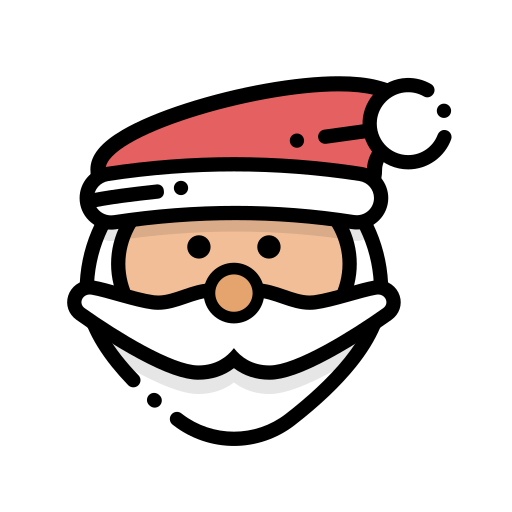 papá noel icono gratis