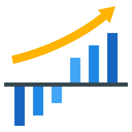 grafico icono gratis