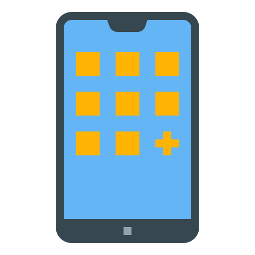 aplicación movil icono gratis