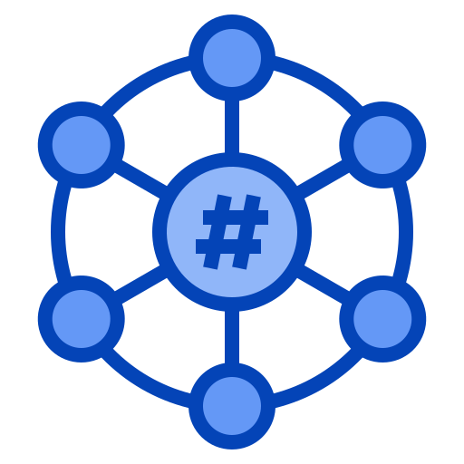 Social media Generic Blue icon