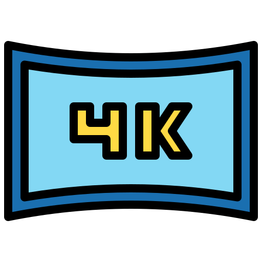4k grátis ícone