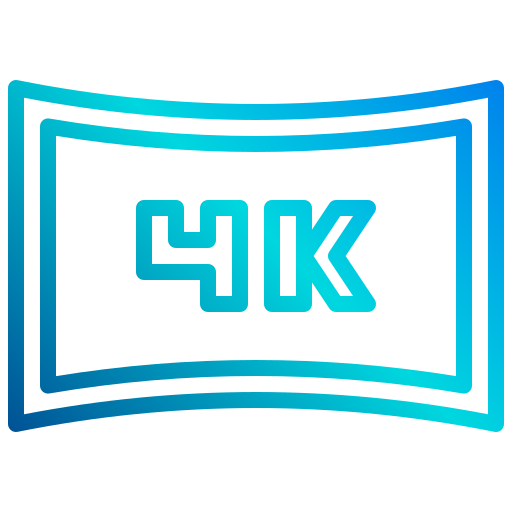 4k icono gratis