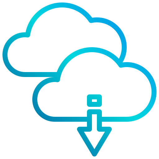 Cloud xnimrodx Lineal Gradient icon