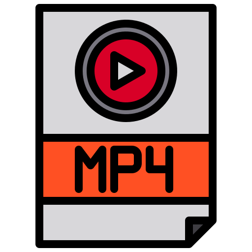 Mp4 free icon