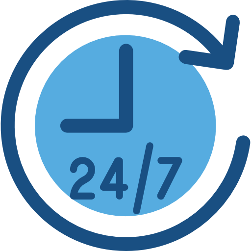 24 heures Icône gratuit 24 heures Icône gratuit