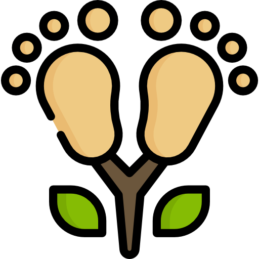 fußabdruck kostenlos Icon