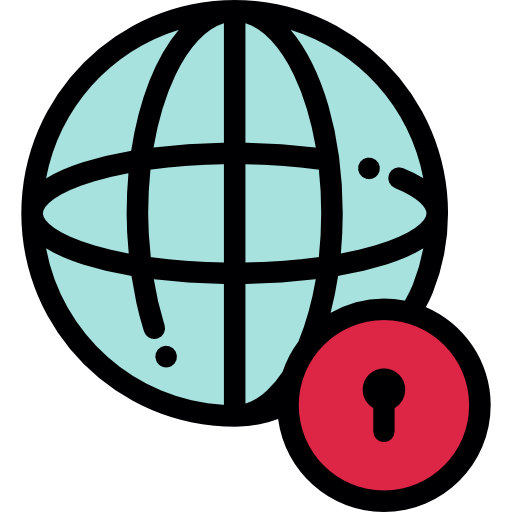 Worldwide security free icon