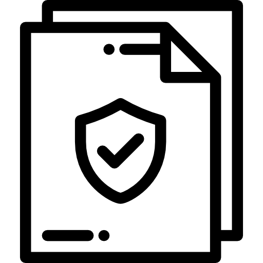 Secure data Detailed Rounded Lineal icon