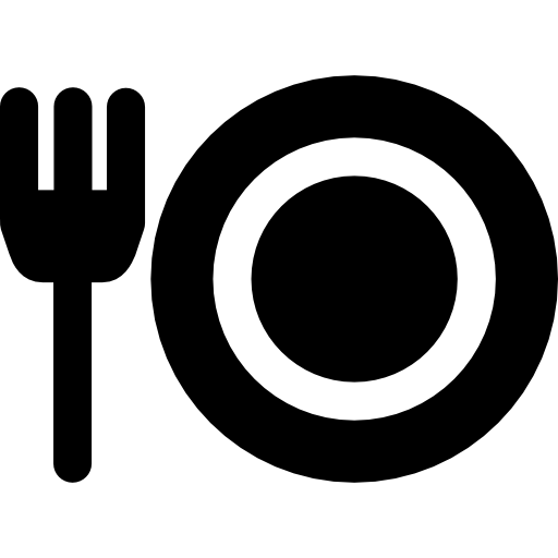 Restaurant Basic Rounded Filled icon