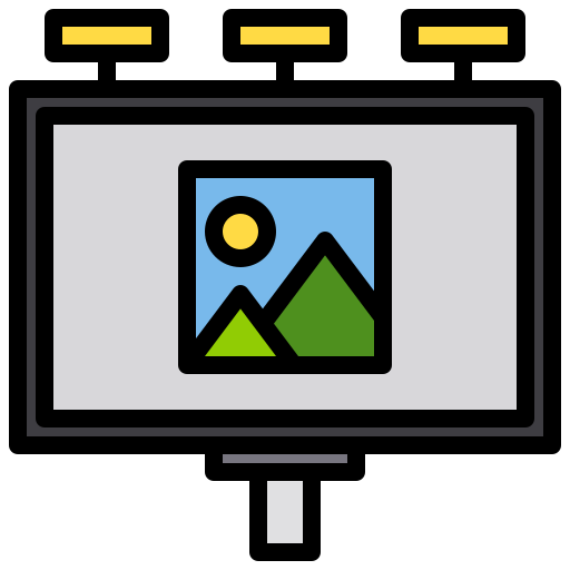 cartelera icono gratis