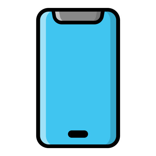 Smartphone Generic Outline Color icon