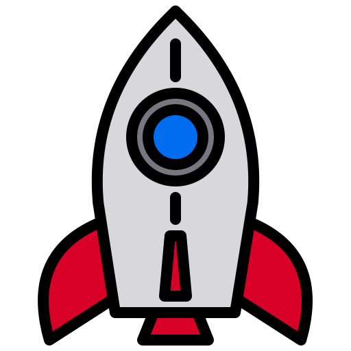 Rocket xnimrodx Lineal Color icon