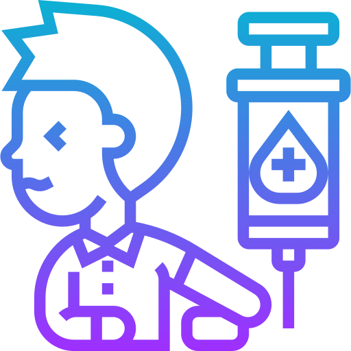 Blood test Meticulous Gradient icon