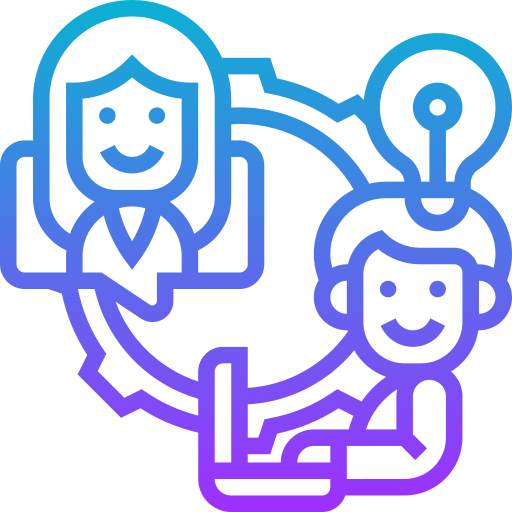 colaboración icono gratis