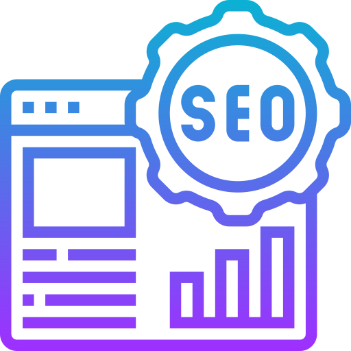 Seo Meticulous Gradient icon