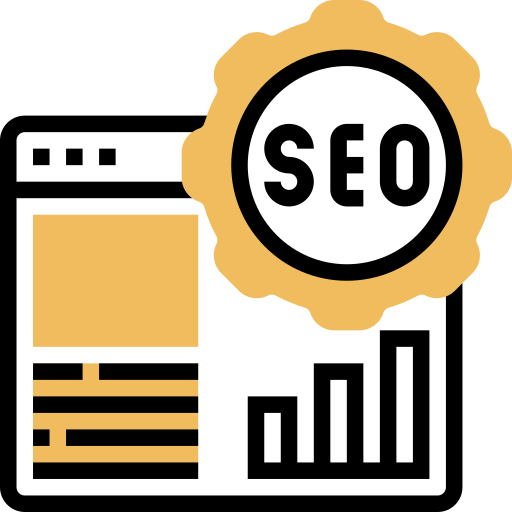 Seo Meticulous Yellow Shadow Icon