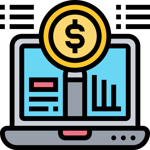 financiero icono gratis