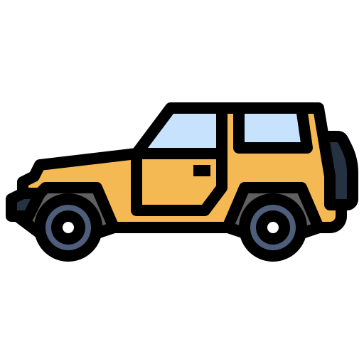 Vehicle Generic Outline Color icon