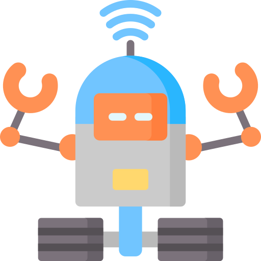 Robot Special Flat icon