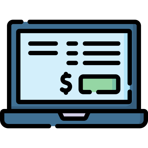 paiement en ligne Icône gratuit paiement en ligne Icône gratuit