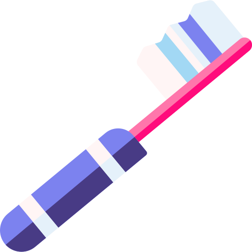 Toothbrush Basic Rounded Flat icon