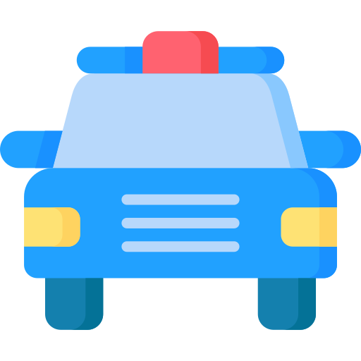 Police car - Free transport icons