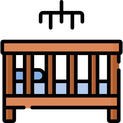 Baby crib free icon Baby crib free icon