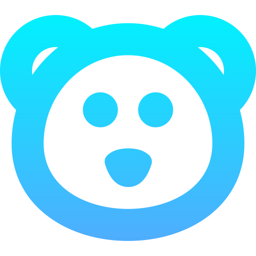 Polar bear Generic Gradient icon