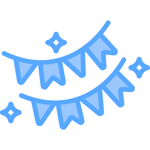 guirlande Icône gratuit guirlande Icône gratuit