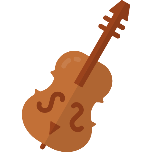 violín icono gratis