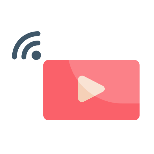 reproductor de video icono gratis