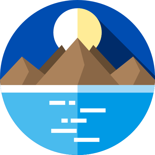 호수 무료 아이콘