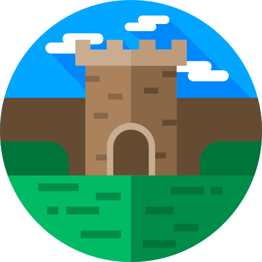 castillo icono gratis