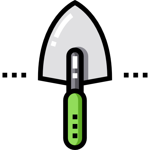 trabajo de jardineria icono gratis