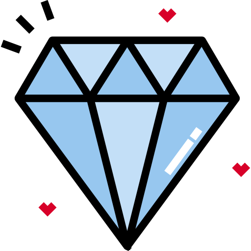 diamant Icône gratuit diamant Icône gratuit