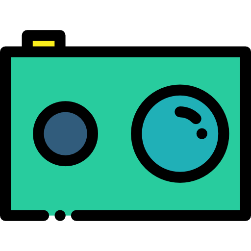 cámara fotográfica icono gratis