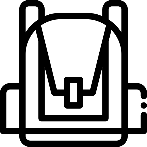 mochila icono gratis